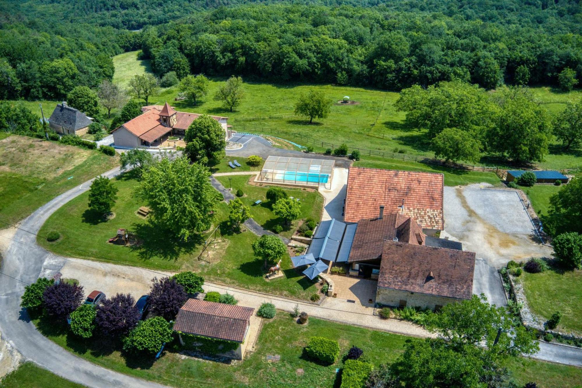 Domaine De La Rhonie Otel Meyrals Dış mekan fotoğraf